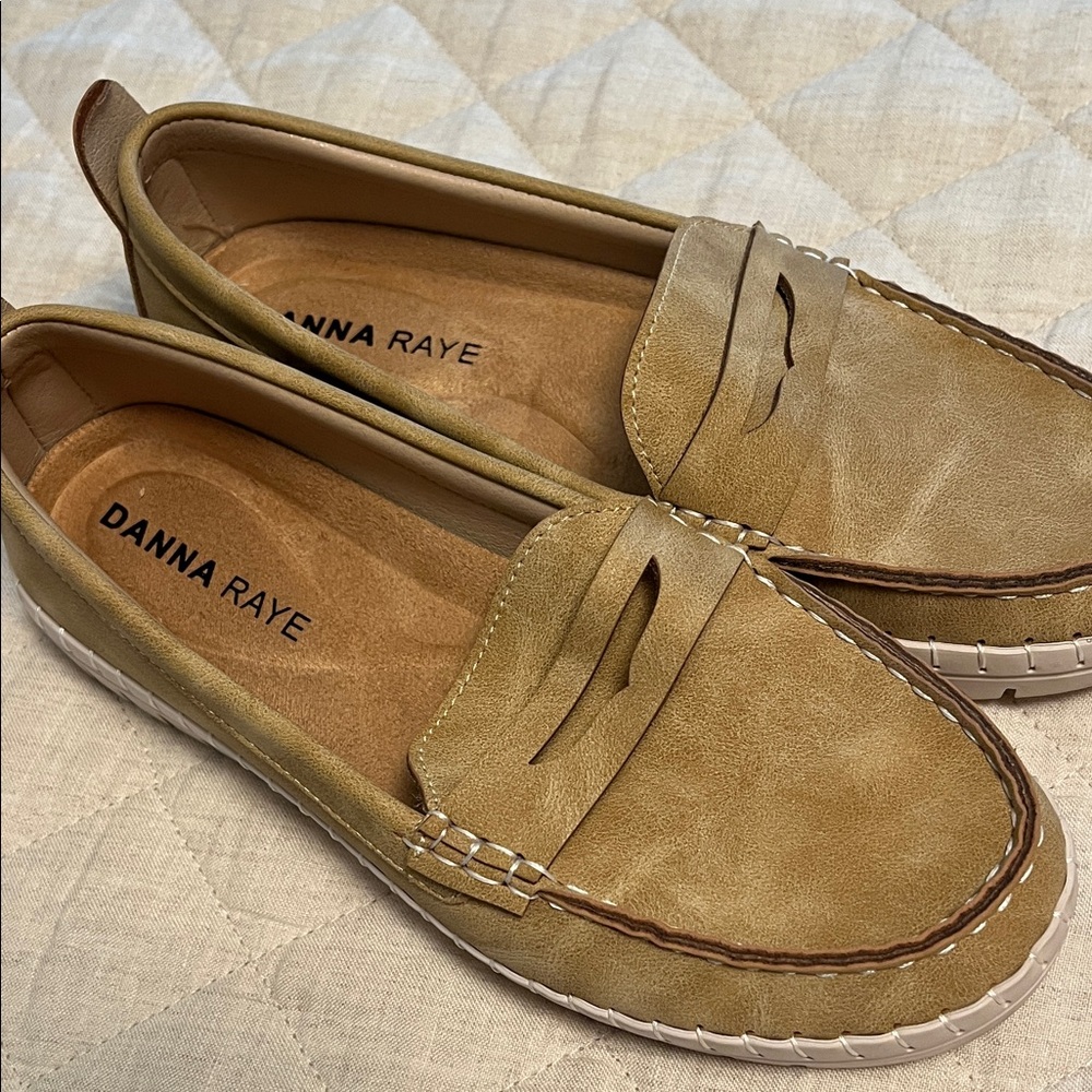 Danna Raye Tan Loafers